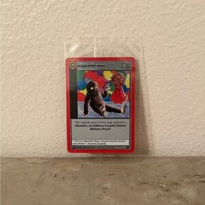 2020 METAZOO 1st EDITION RELEASE EVENT MEDAL PROMO NEW FACTORY SEALED